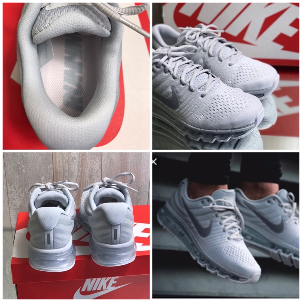 NWT Nike Air Max 2017 Pure Platinum W AUTHENTIC - Picture 7 of 7